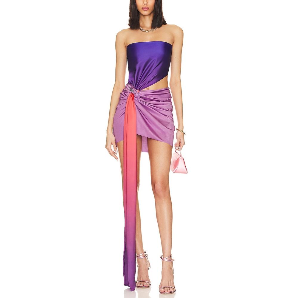 Baobab Draped Multicolor Mar Dress Size L